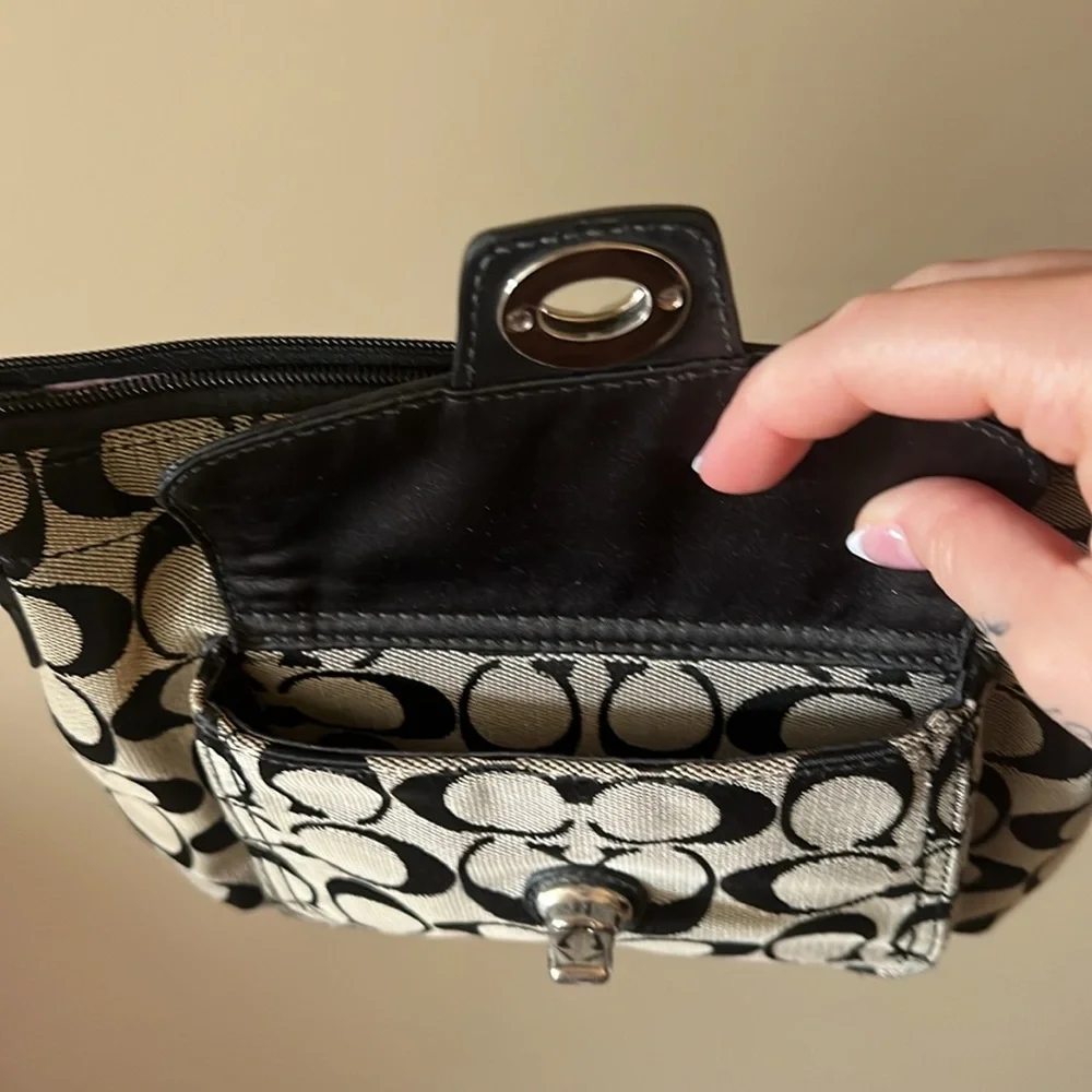 Black Coach Crossbody Bag - Picture 5 of 5